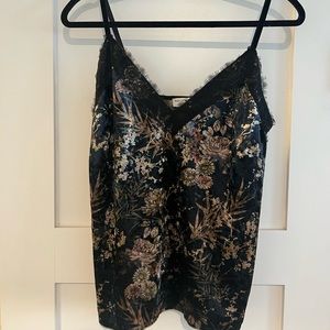 Molly Bracken velvet camisole
